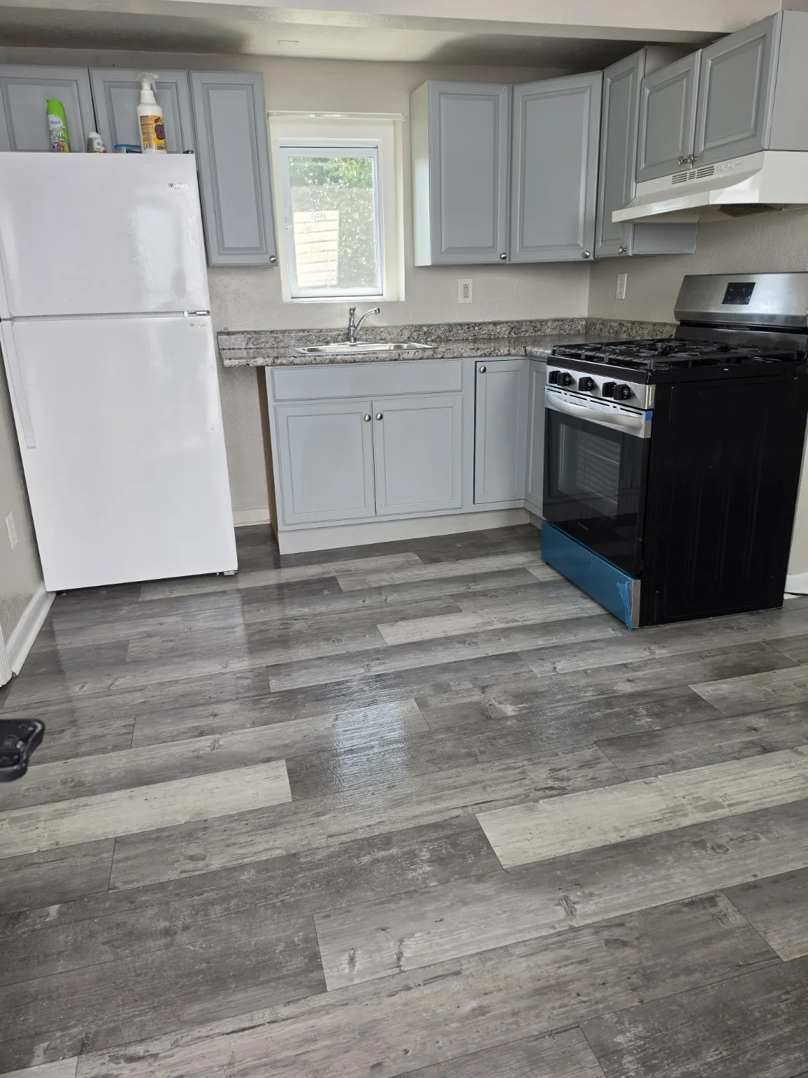 Clean kitchen after property cleaning